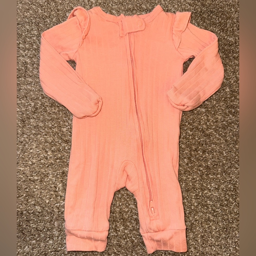 Carter's Coral Kids Footie One Piece